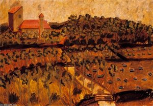 Garden With Flowers — Gyorgy Roman