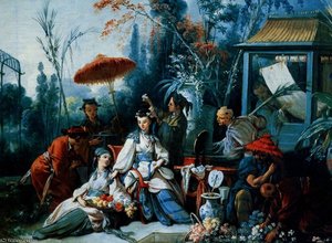 Le Jardin Chinois — François Boucher