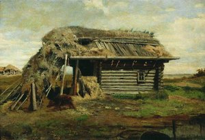 Peasant's House — Fyodor Alexandrovich Vasilyev