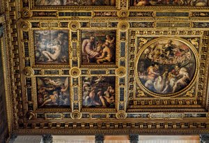 Ceiling of the Sala del Cinquecento (detail)