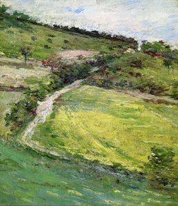 Hillside In Giverny, France — Theodore Robinson