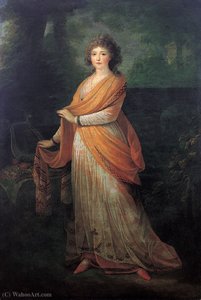 Portrait Of Varvara Golytsyna — Friedrich Heinrich Füger