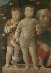 The Holy Family With Saint John — Andrea Mantegna, Renaissance Antiquity Style