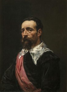 Gentleman With Sash — Joaquín Sorolla Y Bastida, Impressionist Painting