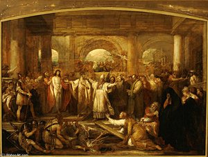 Study For Christ Rejected — Benjamin West