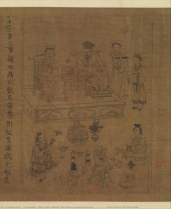 北宋 李公麟 孝經圖 卷|the Classic Of Filial Piety — Li Gonglin, Style Name Boshi, Art Name Longmian Jushi, Traditional Chinese Painting