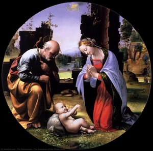 La Adoración del Niño Jesús