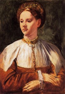 Portrait Of A Woman — Edgar Degas, Impressionism