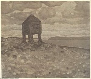 The Hut Of Dead — Nicholas Roerich