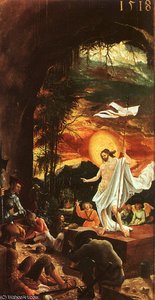 Resurrection, Oil On Panel, Art History Muse — Albrecht Altdorfer