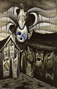 Churc Hbells Ringing — Charles Burchfield