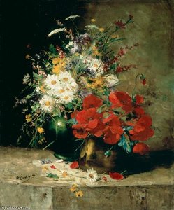 Still Life With Corn Poppy
