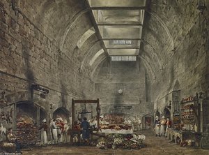 Windsor Castle, Kitchen — James Stephanoff