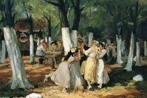 The Picnic Grounds — John French Sloan