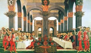 The Wedding Feast — Sandro Botticelli, Early Renaissance