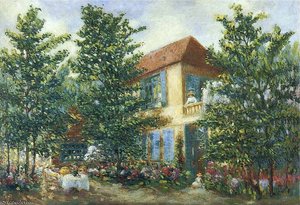 After Midday In The Garden — Henri Lebasque