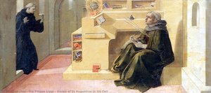 Vision of St Augustine in his Cell
