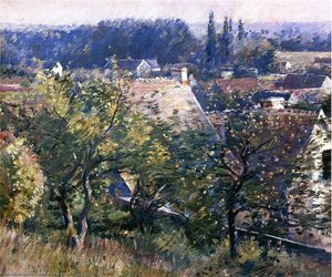 Saint Martin's Summer, Giverny — Theodore Robinson