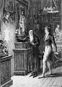 Title Page Of Honoré De Balzac's The Magic Skin — Adrien Moreau