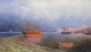 Near Coast Of Yalta — Ivan Konstantinovich Aivazovsky
