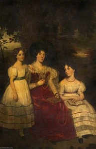 Mrs Ferrier And Daughters — Sir John Watson Gordon