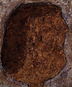 Fleshy Face With Chesnut Hair — Jean Philippe Arthur Dubuffet