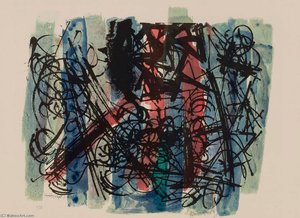 Of The Dawns Rose And Blue — Abraham Rattner