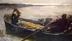 Seeking Sanctuary — Marie Spartali Stillman