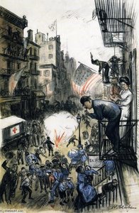 Patriots In The Making — William James Glackens