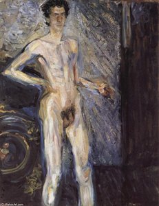 Self Portrait (nude In A Full Figure) — Richard Gerstl
