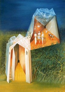 Centaur Tower Landscape — Remedios Varo