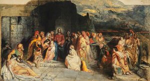 Study For 'christ Teacheth Humility' — Robert Scott Lauder