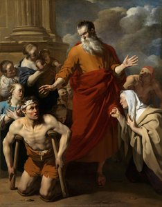 Paul Healing A Man Who Could Not Walk, Karel Du Jardin, 1663 — Karel Dujardin