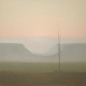 Solitude in the Ethereal Mist: A Tonalist Study of Silent Resilience