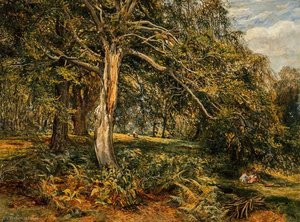 A Glade In Cadzow Forest — Alexander Junior Fraser
