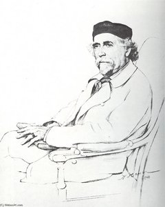 Portrait Of N.d. Zelinsky — Konstantin Yuon