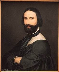 Self Portrait By Antoine Wiertz — Antoine Wiertz