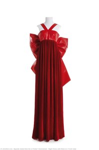 Night Dress With Bow\n\n— Front View — Águeda Isabel Ruiz De La Prada Y Sentmenat