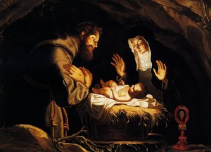 St. Francis And St. Clare Of Assisi — Josefa De Óbidos