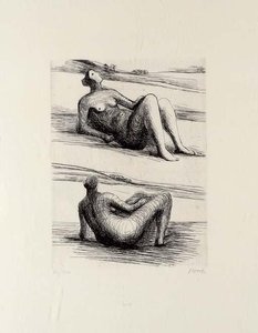 Plate From Requiem Pour La Fin Des Temps — Henry Moore