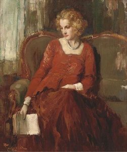 A Moment Of Contemplation — Fernand Toussaint