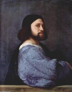 The Man With A Blue Sleeve — Titian