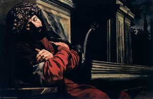 Allegory Of The Phlegmatic Temperament — Da Pier Francesco Mola