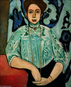 Portrait Of Greta Moll — Henri Matisse, Fauvist Expression