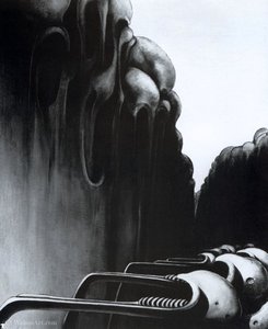Hr Giger Landscape - (002) — H.r. Giger, Surrealism