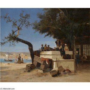 Cafe Oriental — Charles Théodore Frère Dit Frère Bey