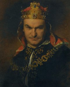 Portrait Of The Actor Bogumil Dawson As Richard Iii — Friedrich Ritter Von Amerling