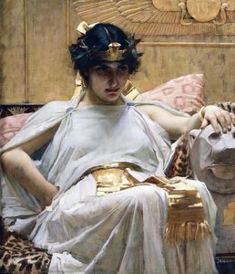 Cleopatra — John William Waterhouse, Pre-raphaelite Revival