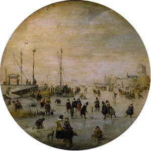 Winter Landscape — Hendrick Avercamp, Dutch Golden Age