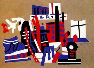 New York Waterfront — Stuart Davis